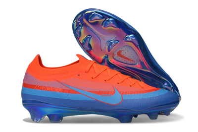 Nike Air Zoom Mercurial Vapor 17 Elite FG Firm Ground Soccer Cleats - Orange/Bright Crimson/Blue Void