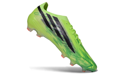 Adidas F50 Hyperfast Elite FG Firm Ground Soccer Cleats - Green/Solar Lime/Core Black