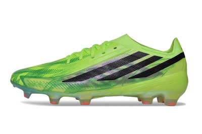 Adidas F50 Hyperfast Elite FG Firm Ground Soccer Cleats - Green/Solar Lime/Core Black