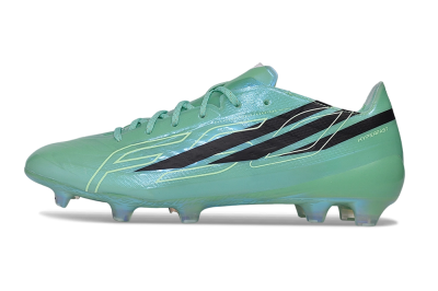 Adidas F50 Hyperfast Elite FG Firm Ground Soccer Cleats - Green/Mint/Dark Blue
