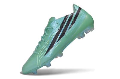 Adidas F50 Hyperfast Elite FG Firm Ground Soccer Cleats - Green/Mint/Dark Blue