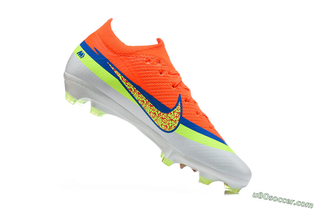 Nike Air Zoom Mercurial Vapor 17 Elite FG Firm Ground Soccer Cleats - Orange/Bright Orange/Volt White 7