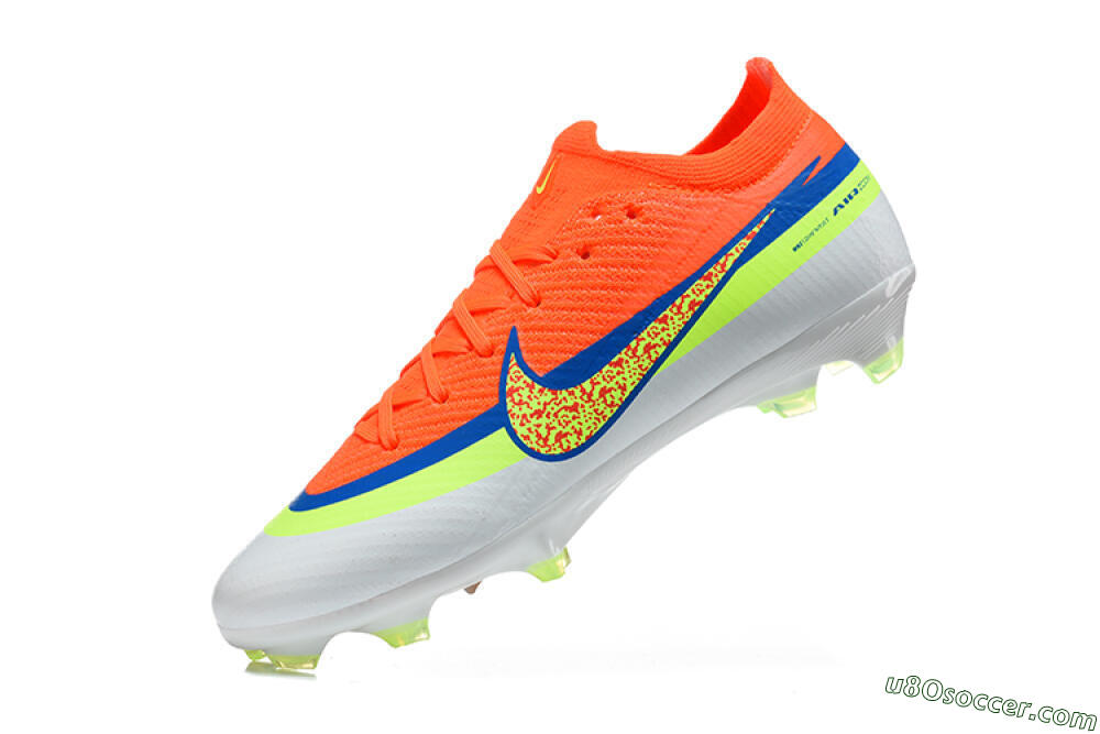 Nike Air Zoom Mercurial Vapor 17 Elite FG Firm Ground Soccer Cleats - Orange/Bright Orange/Volt White 8