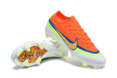 Nike Air Zoom Mercurial Vapor 17 Elite FG Firm Ground Soccer Cleats - Orange/Bright Orange/Volt White