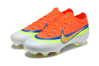 Nike Air Zoom Mercurial Vapor 17 Elite FG Firm Ground Soccer Cleats - Orange/Bright Orange/Volt White