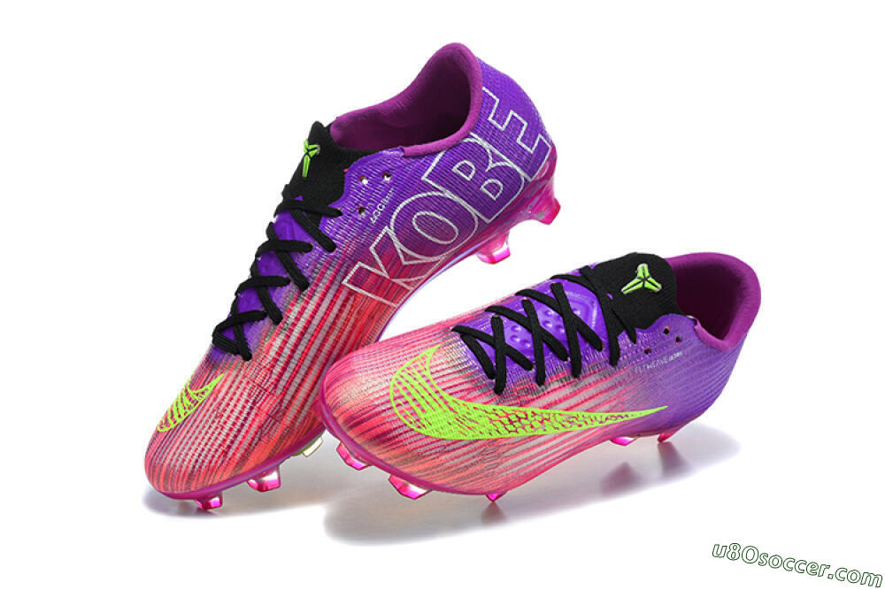 Nike Air Zoom Mercurial Vapor 17 Elite FG Firm Ground Soccer Cleats - Purple/Electric Lime/Iridescent Violet 6