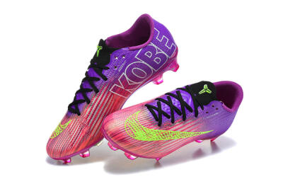 Nike Air Zoom Mercurial Vapor 17 Elite FG Firm Ground Soccer Cleats - Purple/Electric Lime/Iridescent Violet