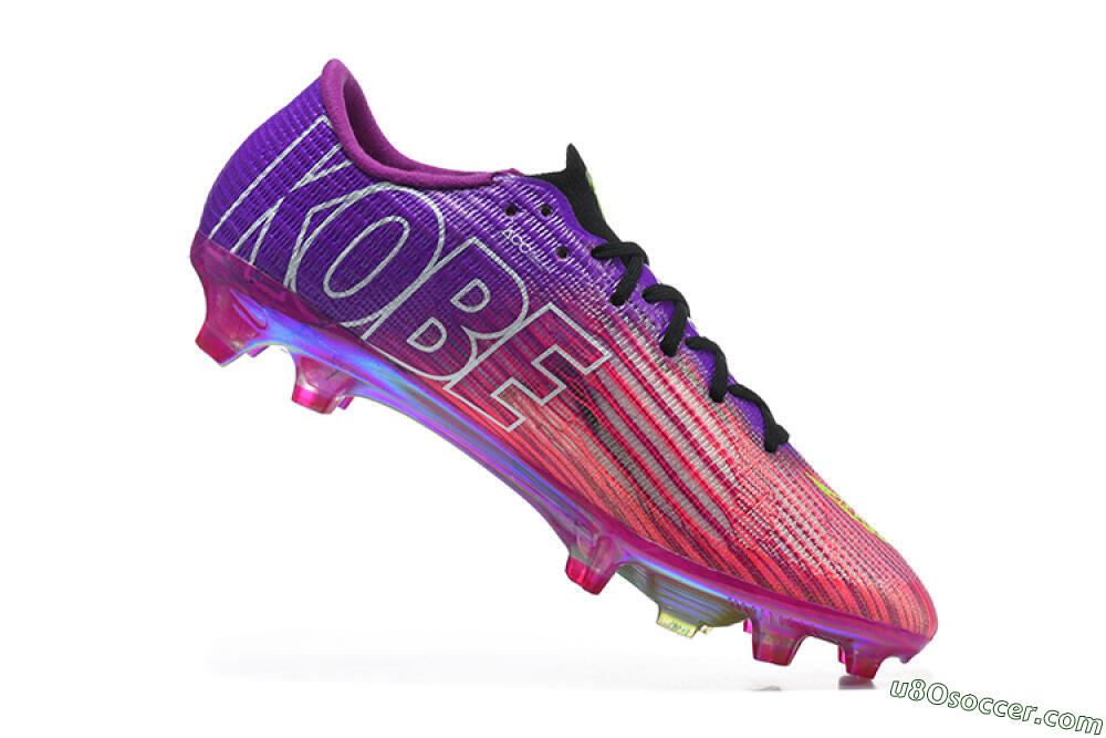 Nike Air Zoom Mercurial Vapor 17 Elite FG Firm Ground Soccer Cleats - Purple/Electric Lime/Iridescent Violet 7