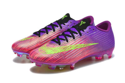 Nike Air Zoom Mercurial Vapor 17 Elite FG Firm Ground Soccer Cleats - Purple/Electric Lime/Iridescent Violet