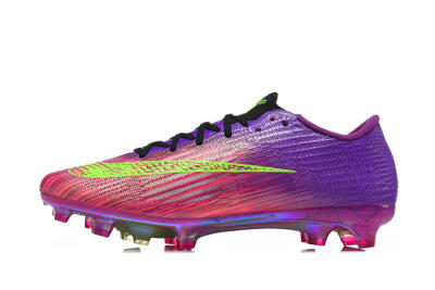Nike Air Zoom Mercurial Vapor 17 Elite FG Firm Ground Soccer Cleats - Purple/Electric Lime/Iridescent Violet