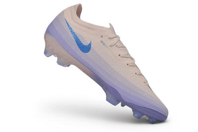 Nike Air Zoom Mercurial Vapor 17 Elite FG Firm Ground Soccer Cleats - Beige/Barely Green/Baltic Blue