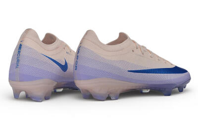 Nike Air Zoom Mercurial Vapor 17 Elite FG Firm Ground Soccer Cleats - Beige/Barely Green/Baltic Blue