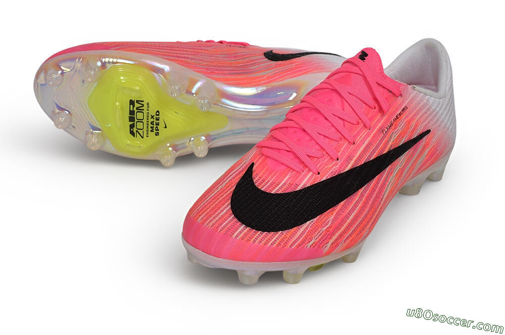 Nike Air Zoom Mercurial Superfly 11 Elite AG Artificial Grass Soccer Cleats - Pink/Hyper Pink/White 3