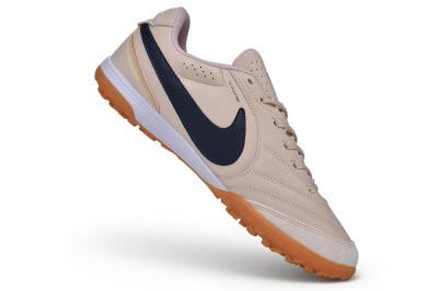 Nike Tiempo Legend SE TF Artificial Turf Soccer Shoes - Beige/Desert Sand/Midnight Navy