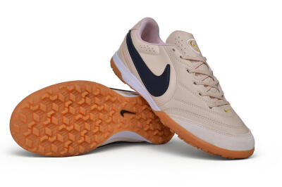 Nike Tiempo Legend SE TF Artificial Turf Soccer Shoes - Beige/Desert Sand/Midnight Navy