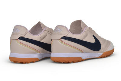 Nike Tiempo Legend SE TF Artificial Turf Soccer Shoes - Beige/Desert Sand/Midnight Navy