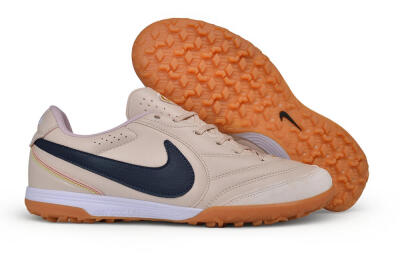 Nike Tiempo Legend SE TF Artificial Turf Soccer Shoes - Beige/Desert Sand/Midnight Navy