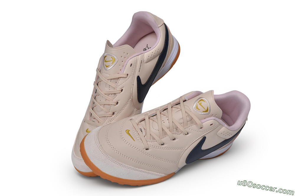 Nike Tiempo Legend SE TF Artificial Turf Soccer Shoes - Beige/Desert Sand/Midnight Navy 3