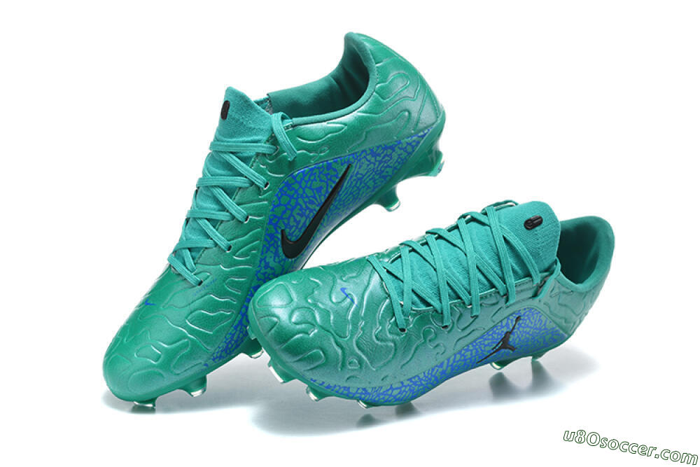 Nike Tiempo Legend 11 Elite FG Firm Ground Soccer Cleats - Green/Emerald Green/Royal Blue 6