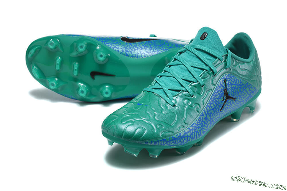 Nike Tiempo Legend 11 Elite FG Firm Ground Soccer Cleats - Green/Emerald Green/Royal Blue 3