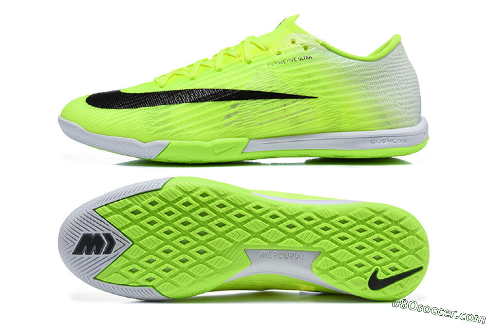 Nike Air Zoom Mercurial Superfly 11 Elite IC Indoor & Futsal Soccer Shoes - Yellow/Electric Yellow/Cool Grey 0