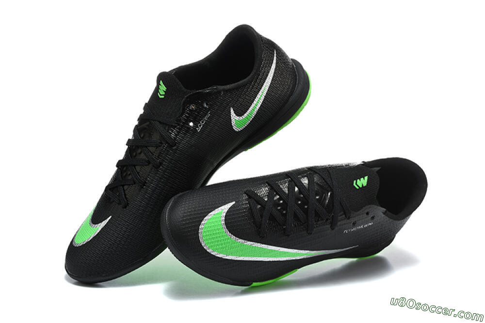 Nike Air Zoom Mercurial Superfly 11 Elite IC Indoor & Futsal Soccer Shoes - Black/Black/Electric Green 6