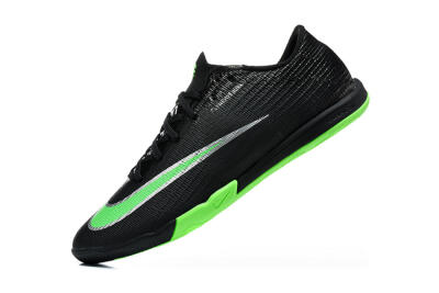 Nike Air Zoom Mercurial Superfly 11 Elite IC Indoor & Futsal Soccer Shoes - Black/Black/Electric Green