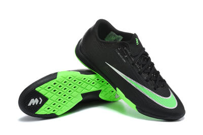 Nike Air Zoom Mercurial Superfly 11 Elite IC Indoor & Futsal Soccer Shoes - Black/Black/Electric Green