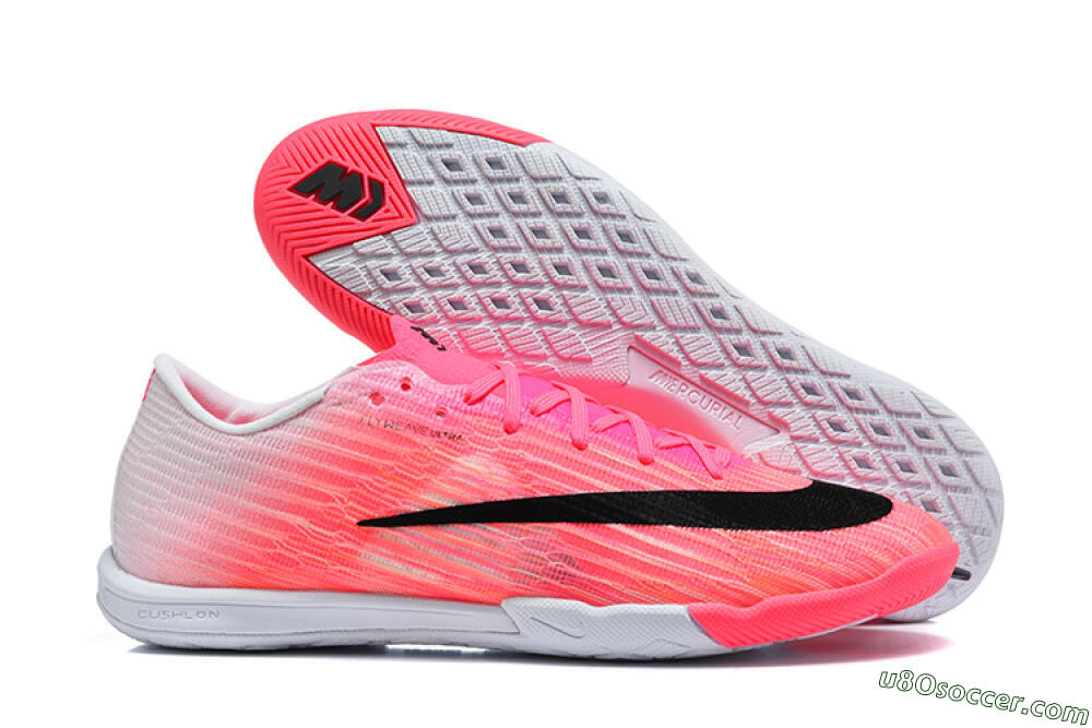 Nike Air Zoom Mercurial Superfly 11 Elite IC Indoor & Futsal Soccer Shoes - Pink/Hyper Pink/Metallic Silver 1