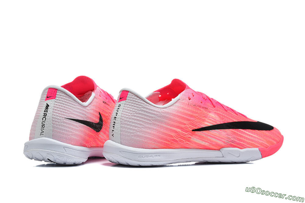 Nike Air Zoom Mercurial Superfly 11 Elite IC Indoor & Futsal Soccer Shoes - Pink/Hyper Pink/Metallic Silver 9