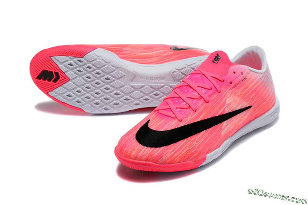 Nike Air Zoom Mercurial Superfly 11 Elite IC Indoor & Futsal Soccer Shoes - Pink/Hyper Pink/Metallic Silver 3