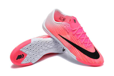 Nike Air Zoom Mercurial Superfly 11 Elite IC Indoor & Futsal Soccer Shoes - Pink/Hyper Pink/Metallic Silver