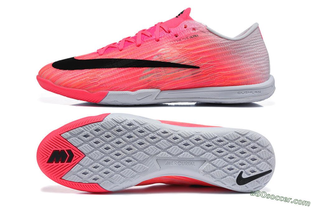Nike Air Zoom Mercurial Superfly 11 Elite IC Indoor & Futsal Soccer Shoes - Pink/Hyper Pink/Metallic Silver 0