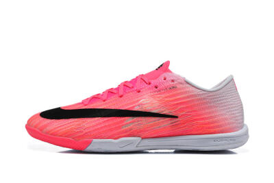 Nike Air Zoom Mercurial Superfly 11 Elite IC Indoor & Futsal Soccer Shoes - Pink/Hyper Pink/Metallic Silver