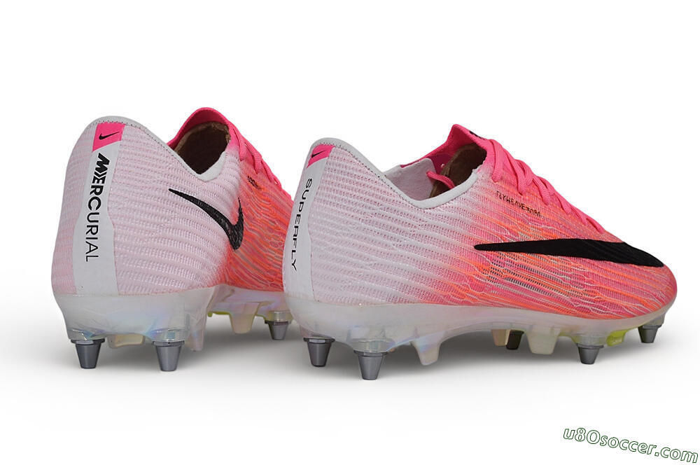 Nike Air Zoom Mercurial Superfly 11 Elite SG Soft Ground Soccer Cleats - Pink/Sunset Pink/Electric White 6