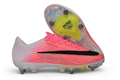 Nike Air Zoom Mercurial Superfly 11 Elite SG Soft Ground Soccer Cleats - Pink/Sunset Pink/Electric White