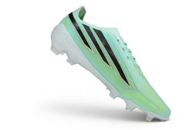 Adidas F50 Hyperfast Elite Laceless FG Firm Ground Soccer Cleats - Green/Mint Glow/Core Black