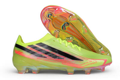 Adidas F50 Hyperfast Elite Laceless FG Firm Ground Soccer Cleats - Yellow/Solar Yellow/Black