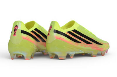 Adidas F50 Hyperfast Elite Laceless FG Firm Ground Soccer Cleats - Yellow/Solar Yellow/Black