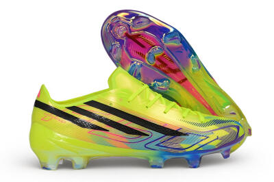 Adidas F50 Hyperfast Elite FG Firm Ground Soccer Cleats - Yellow/Solar Yellow/Lucid Lemon