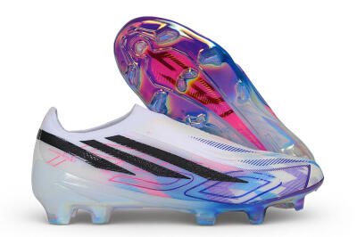 Adidas F50 Hyperfast Elite FG Firm Ground Soccer Cleats - White/Core Black/Lucid Pink