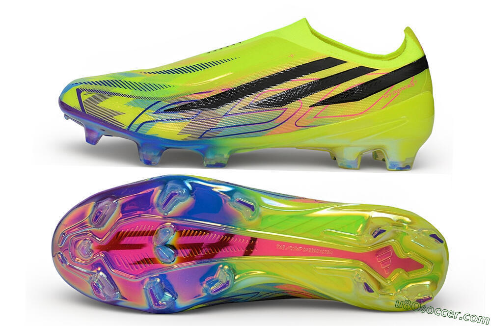 Adidas F50 Hyperfast Elite FG Firm Ground Soccer Cleats - Yellow/Solar Yellow/Black 0