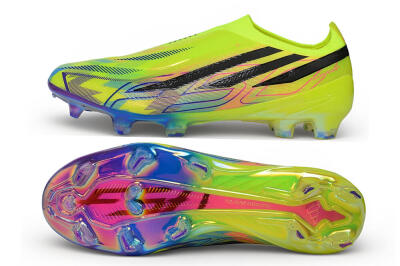 Adidas F50 Hyperfast Elite FG Firm Ground Soccer Cleats - Yellow/Solar Yellow/Black