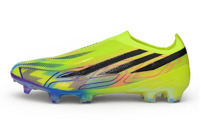 Adidas F50 Hyperfast Elite FG Firm Ground Soccer Cleats - Yellow/Solar Yellow/Black