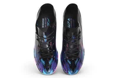 Adidas F50 Hyperfast Pro TF Artificial Turf Soccer Shoes - Black/Electric Blue/Vivid Pink