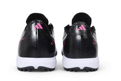 Adidas F50 Hyperfast Pro TF Artificial Turf Soccer Shoes - Black/Electric Blue/Vivid Pink