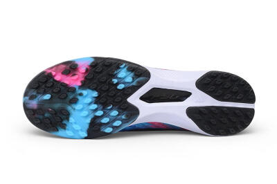 Adidas F50 Hyperfast Pro TF Artificial Turf Soccer Shoes - Black/Electric Blue/Vivid Pink