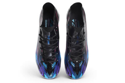 Adidas F50 Hyperfast Elite FG Firm Ground Soccer Cleats - Black/Electric Blue/Hyper Pink