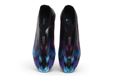 Adidas F50 Hyperfast Elite FG Firm Ground Soccer Cleats - Black/Core Black/Iridescent