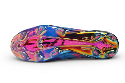 Adidas F50 Hyperfast Elite FG Firm Ground Soccer Cleats - Black/Core Black/Iridescent